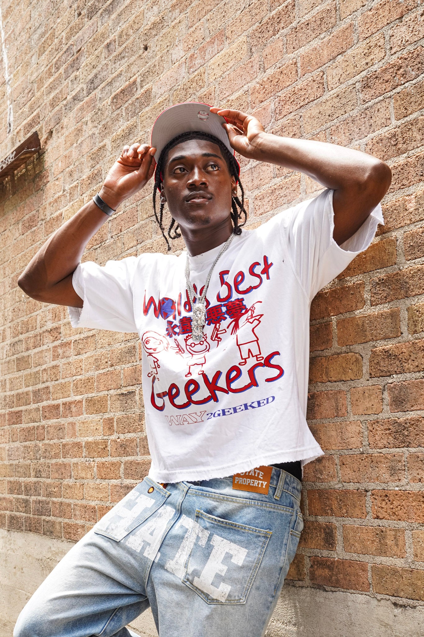 WAY2GEEKED White Tee