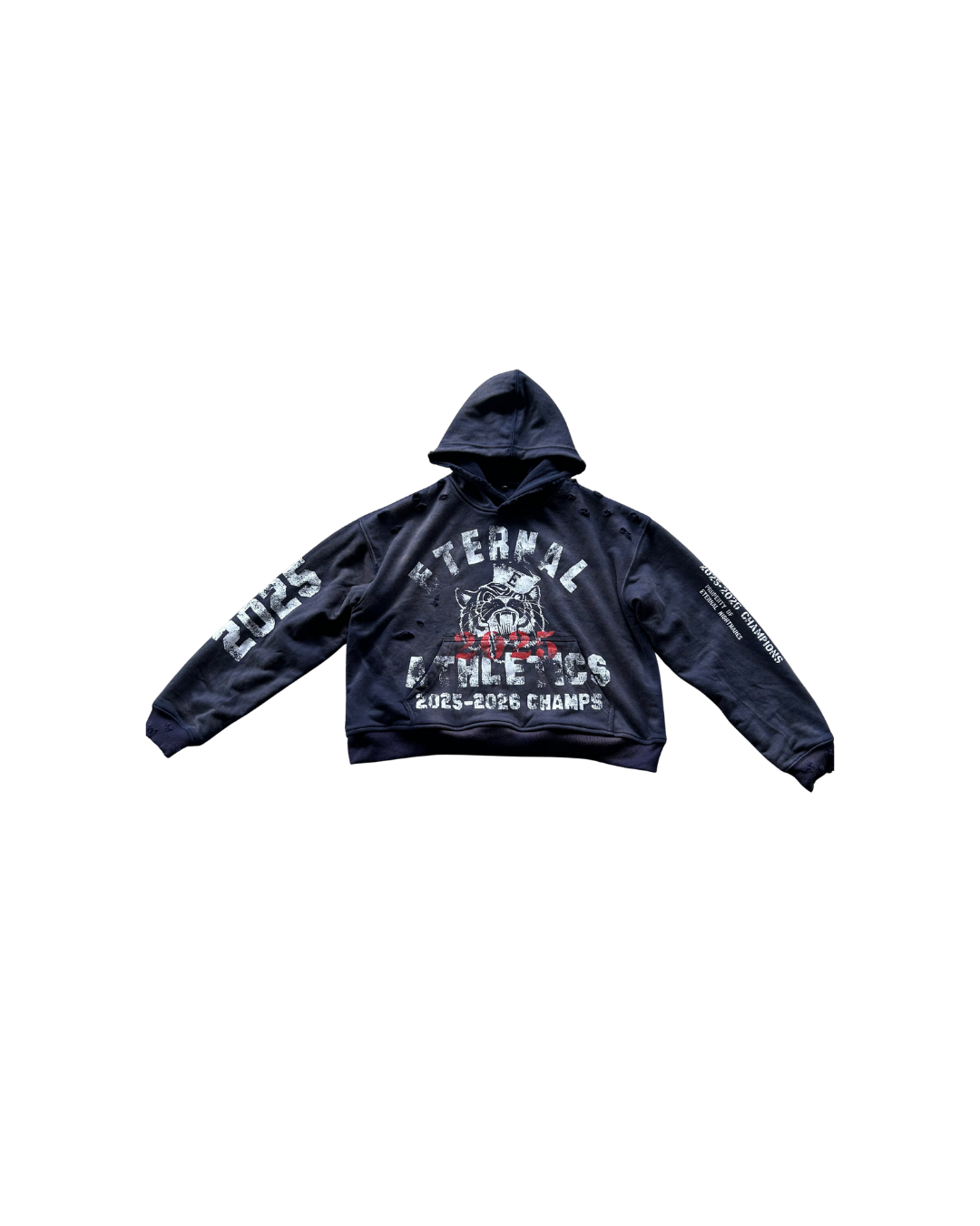 Navy Blue "Eternal Athletics" Hoodie