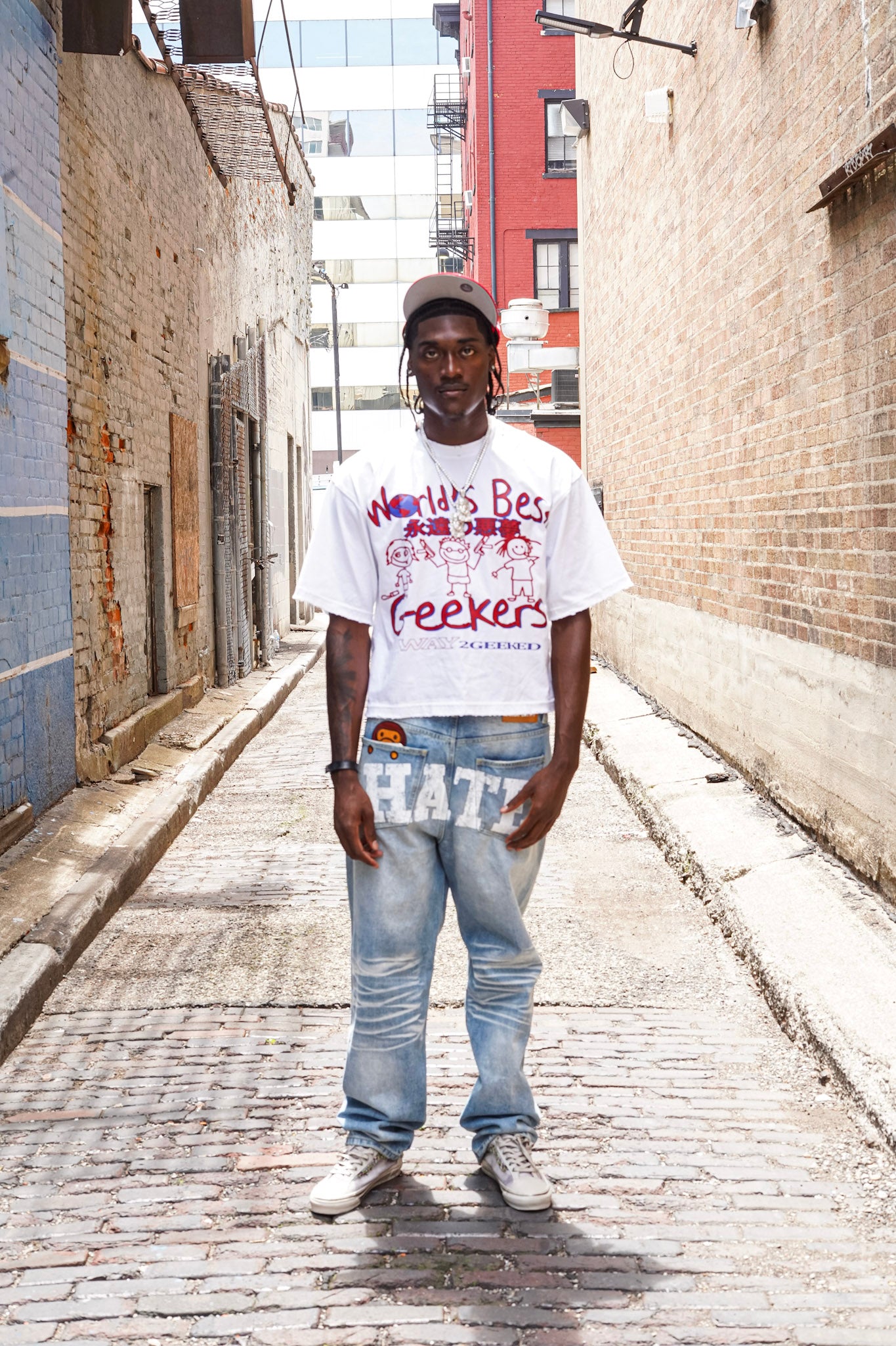 WAY2GEEKED White Tee