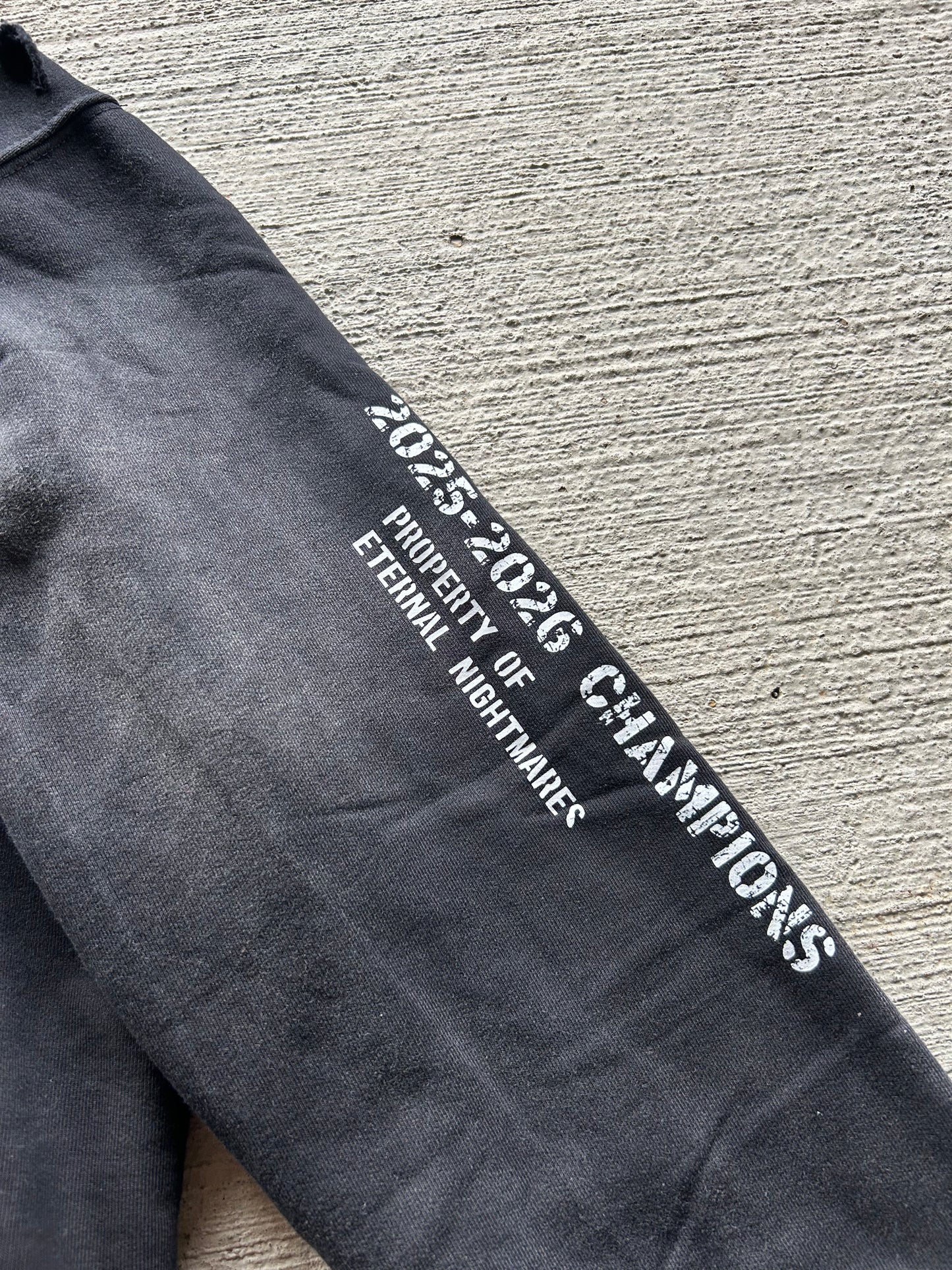 Black "Eternal Athletics" Hoodie