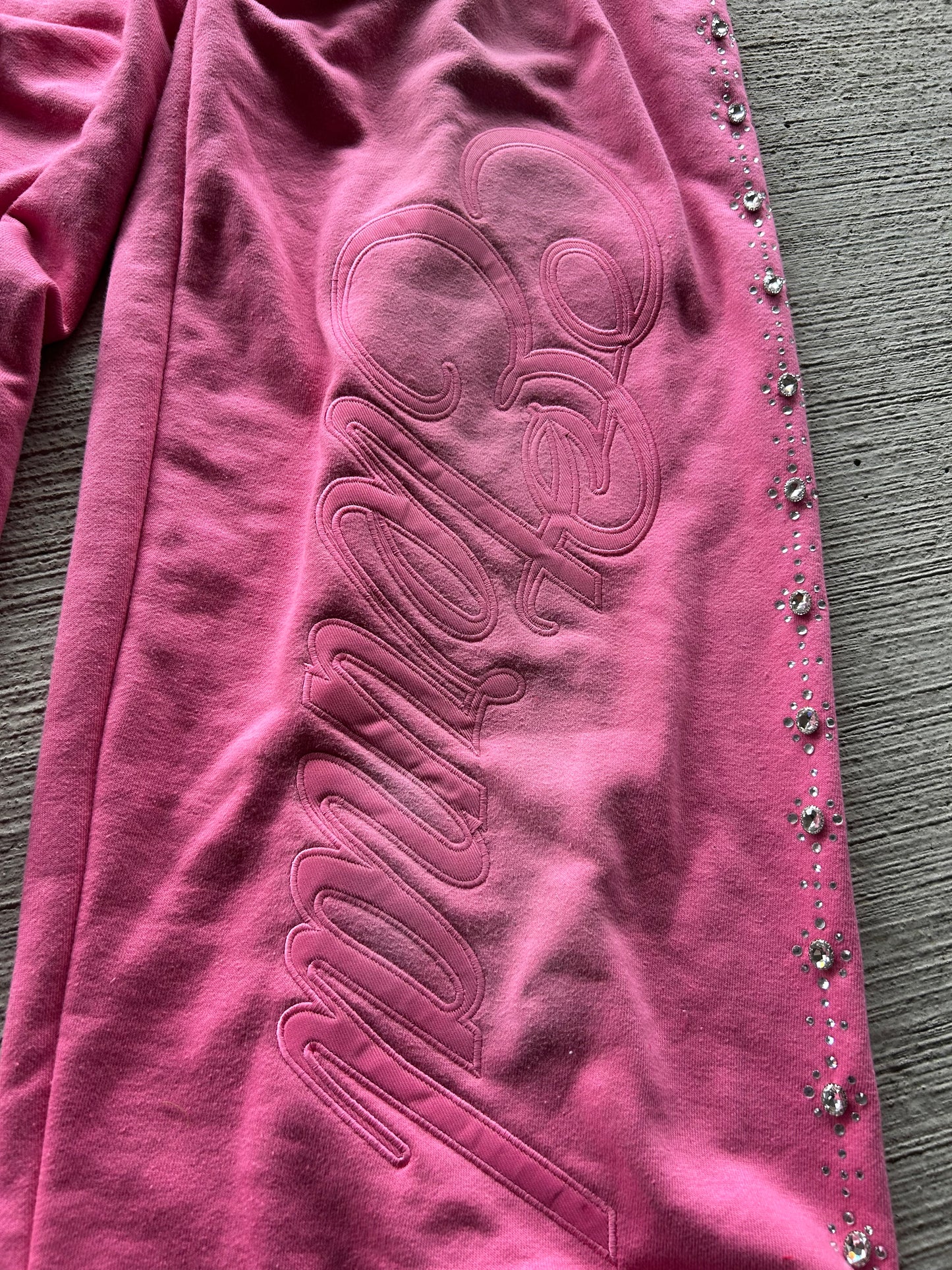 Pink "ETERNAL" Oversized Sweatpants