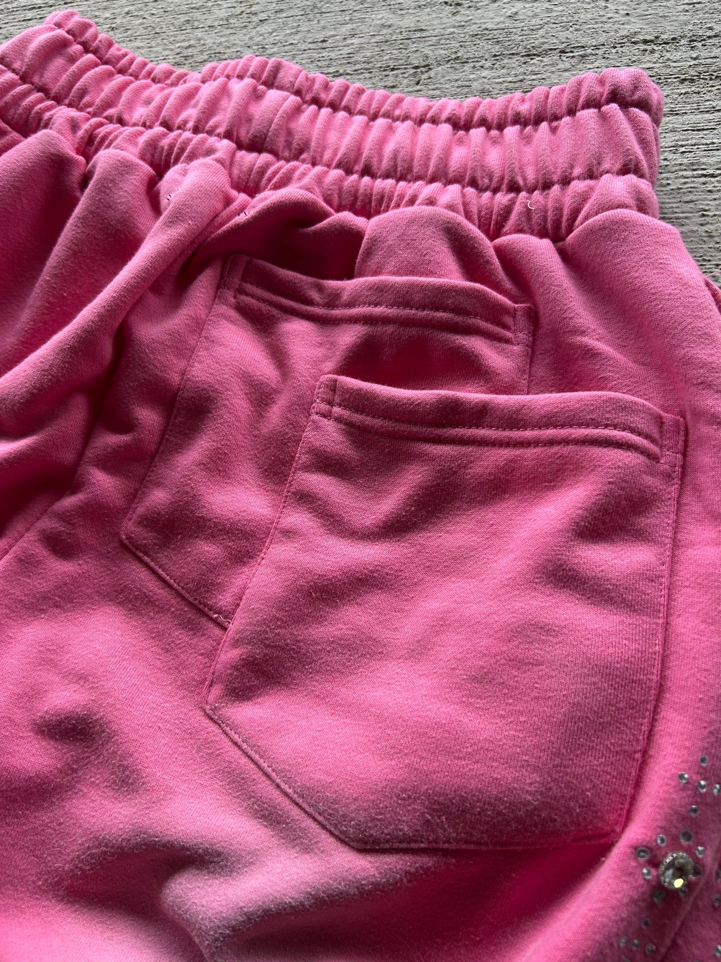 Pink "ETERNAL" Oversized Sweatpants