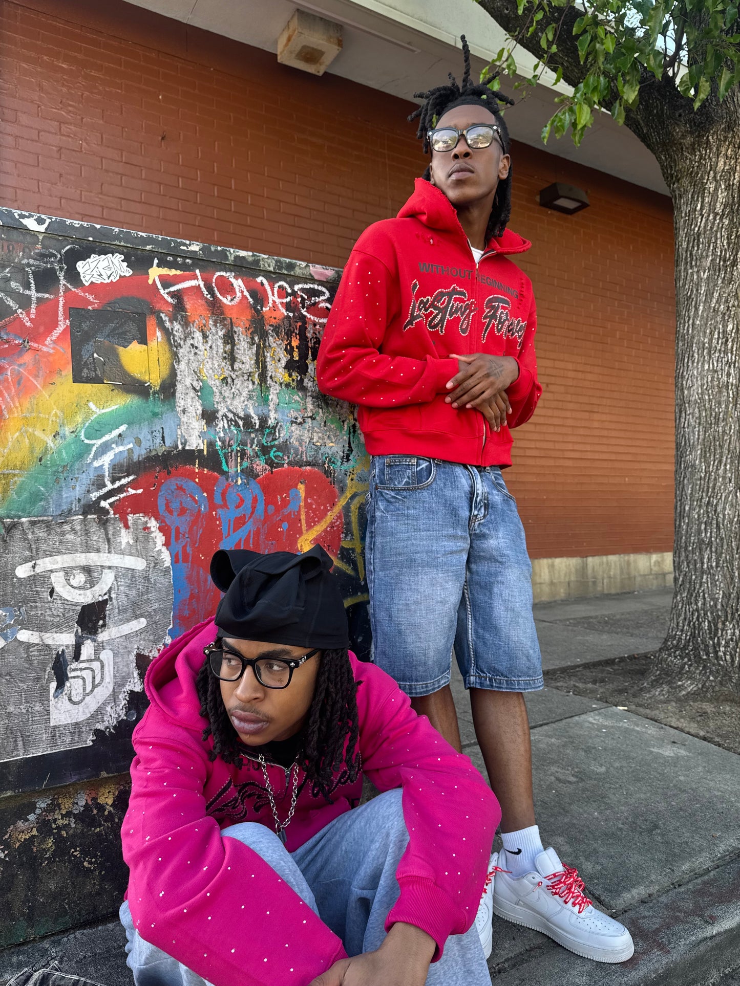 Eternal Nightmares Red "Lasting Forever" Zip-Up