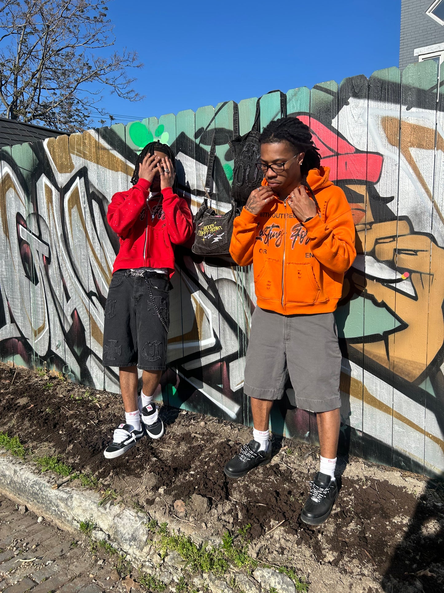 Eternal Nightmares Orange "Lasting Forever" Zip-Up