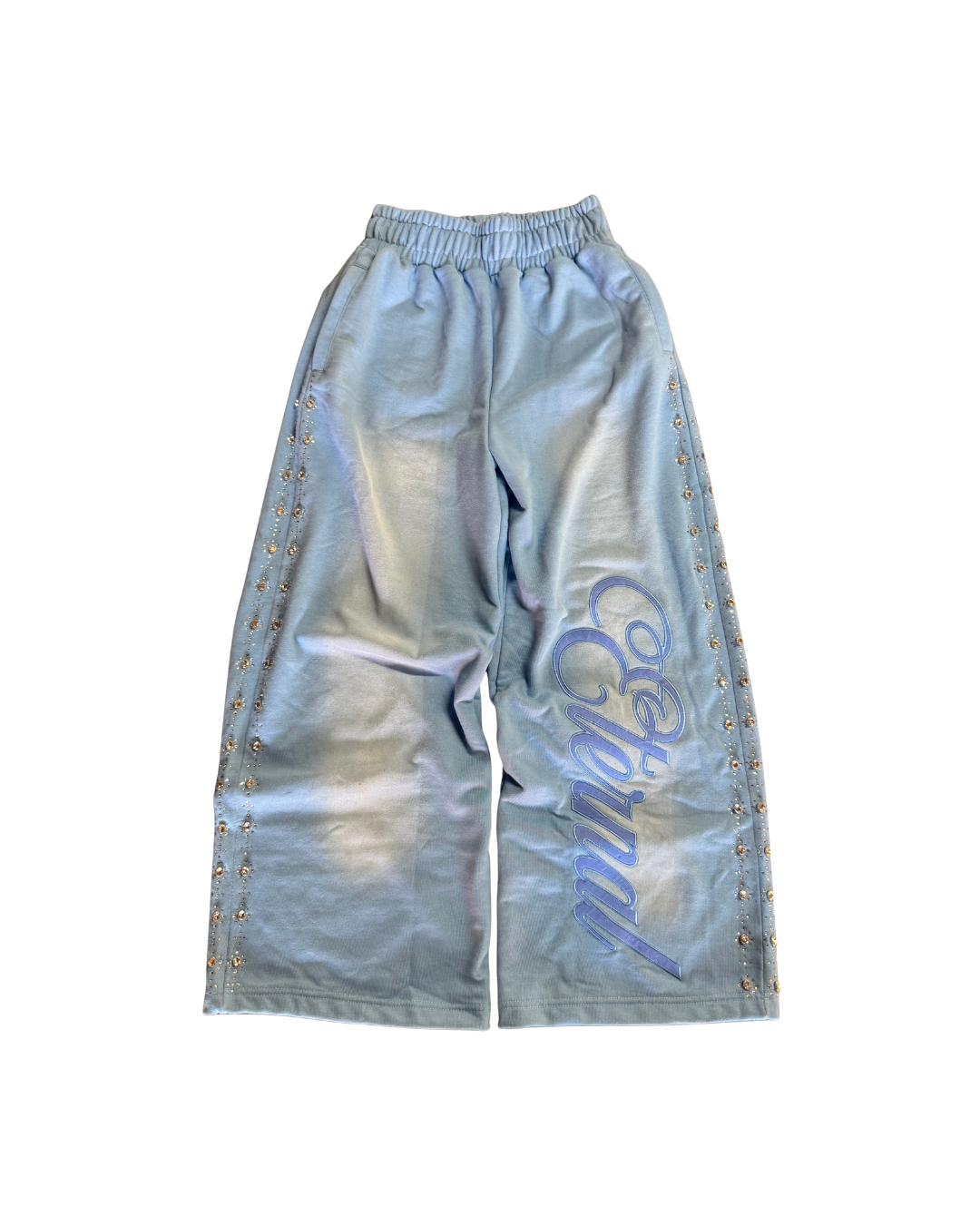 Blue "ETERNAL" Oversized Sweatpants