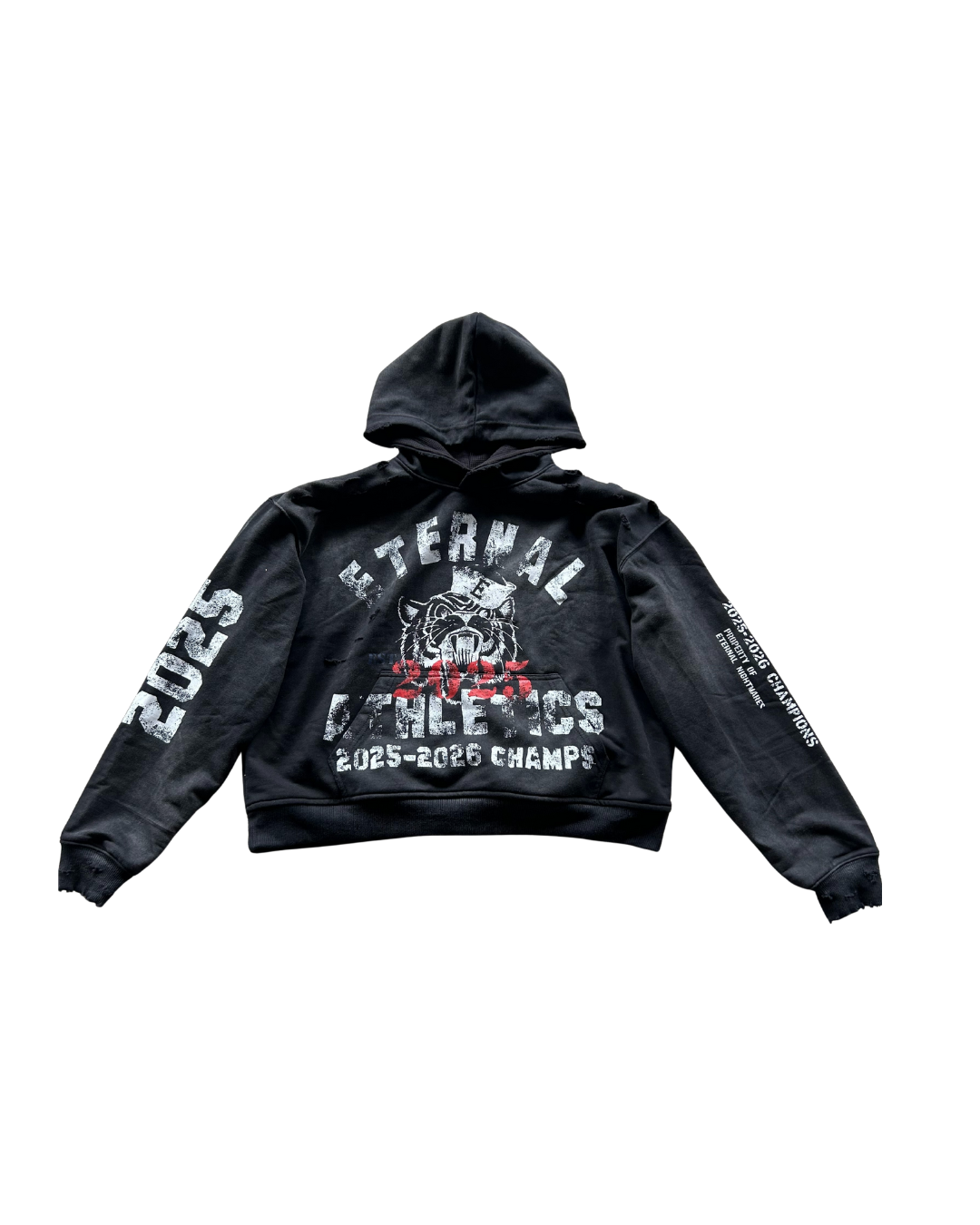 Black "Eternal Athletics" Hoodie