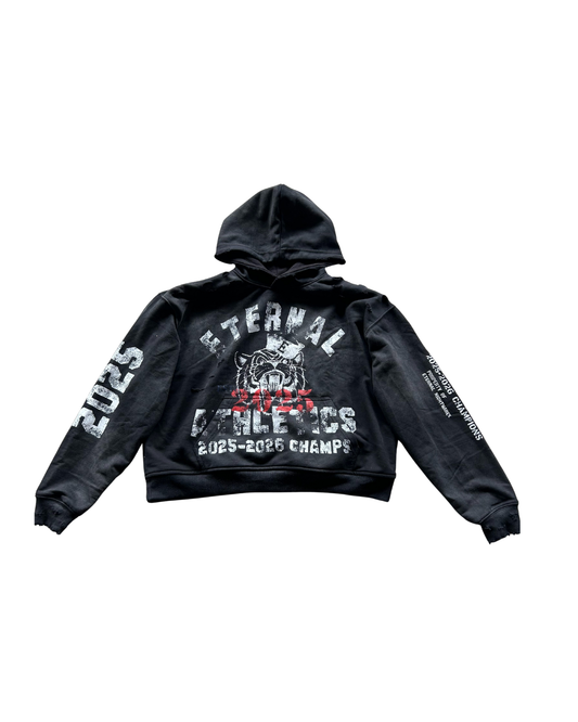Black "Eternal Athletics" Hoodie