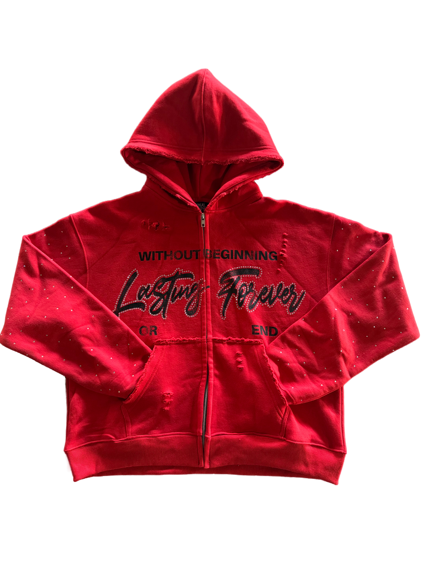 Eternal Nightmares Red "Lasting Forever" Zip-Up