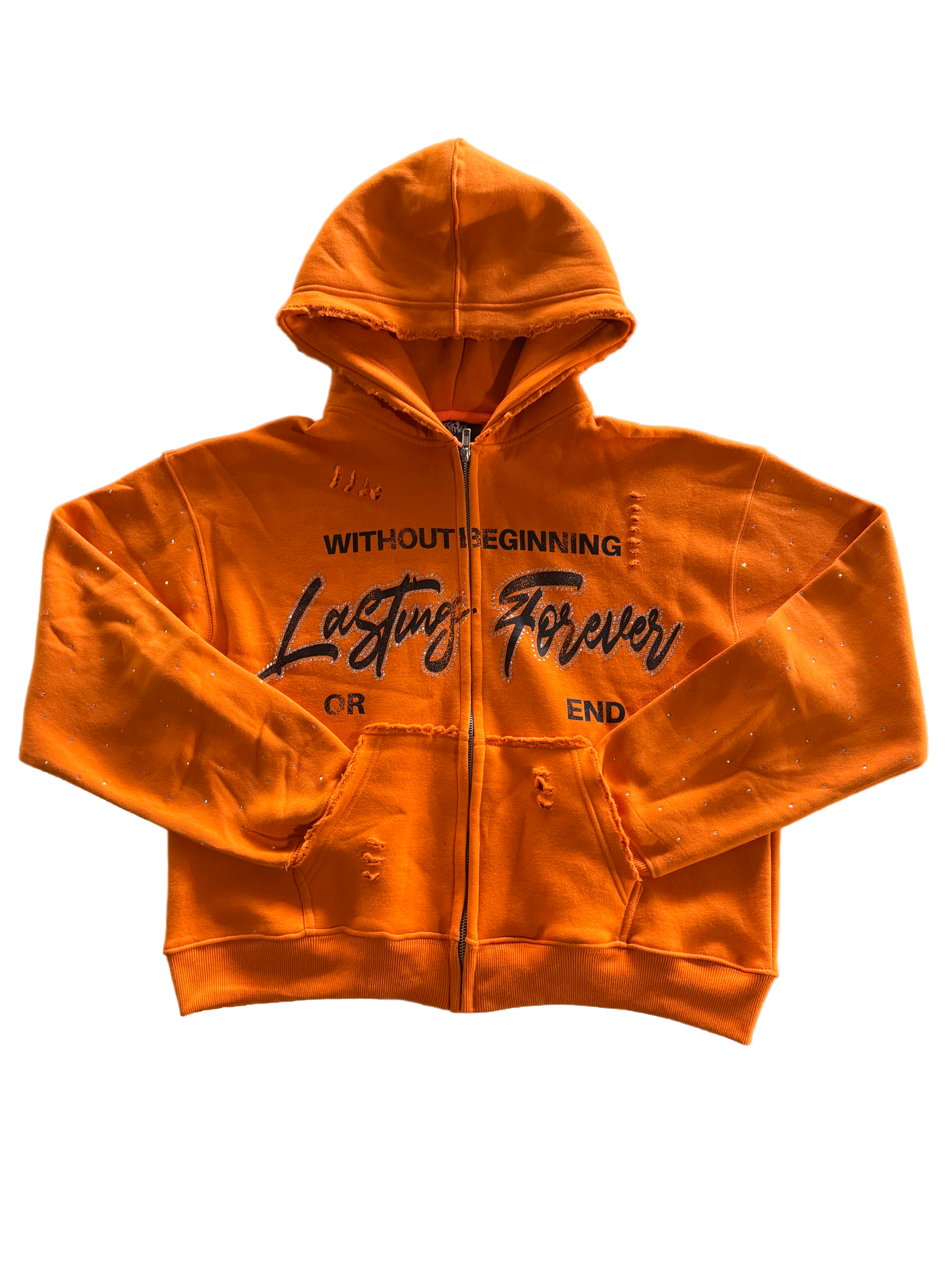 Eternal Nightmares Orange "Lasting Forever" Zip-Up